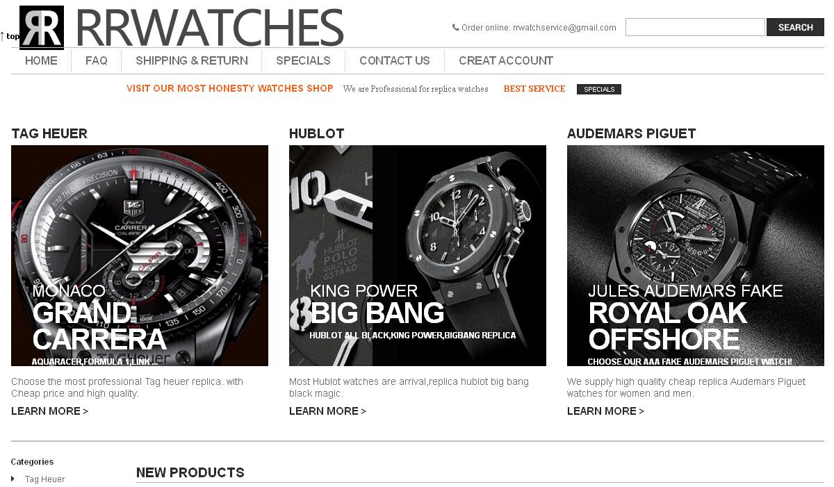 Rrwatches.cn - Fake Hublot Watches For Sale