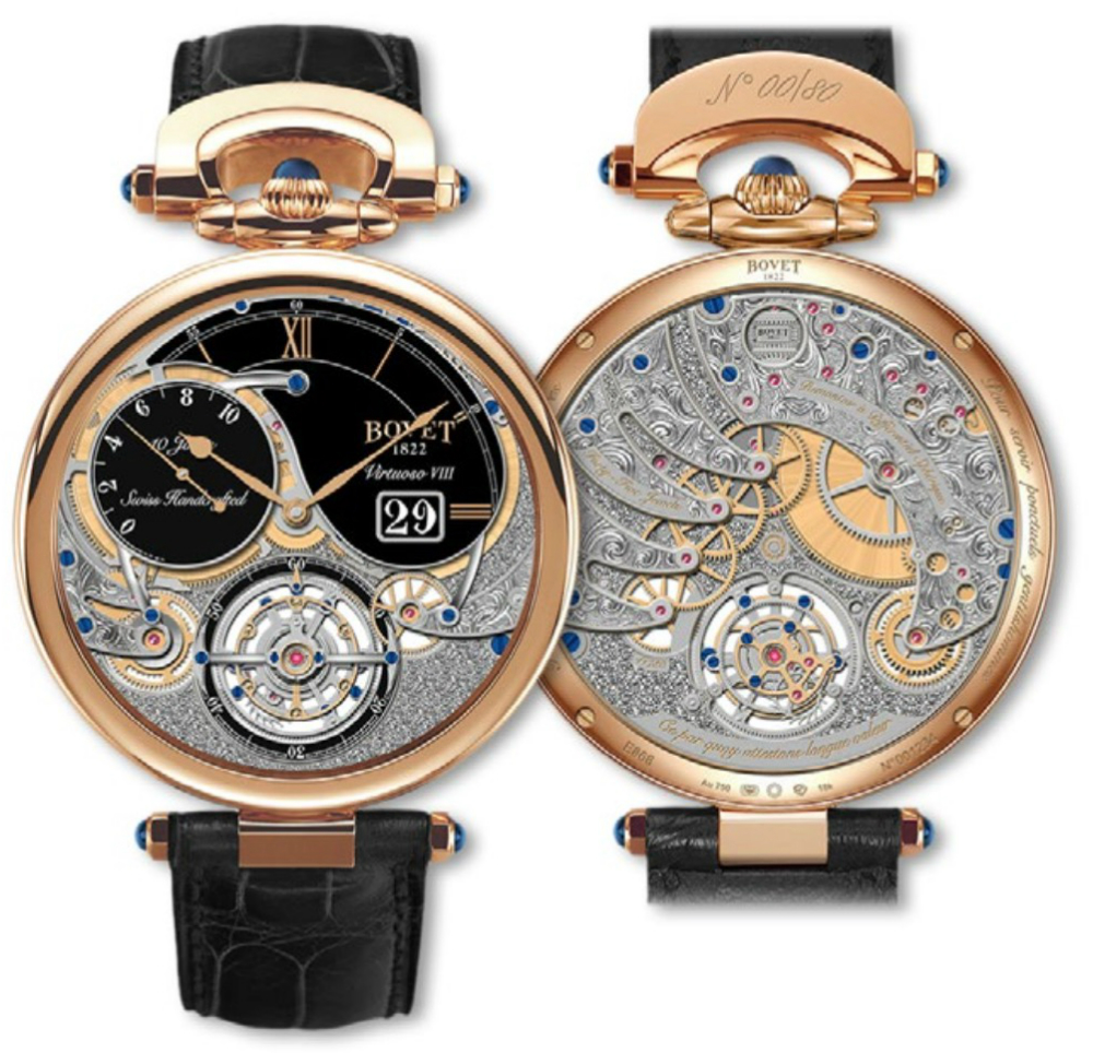 AAA Replica Bovet Virtuoso VIII 10-Day Tourbillon Watch Review From http://www.replicawatchviews.com/!