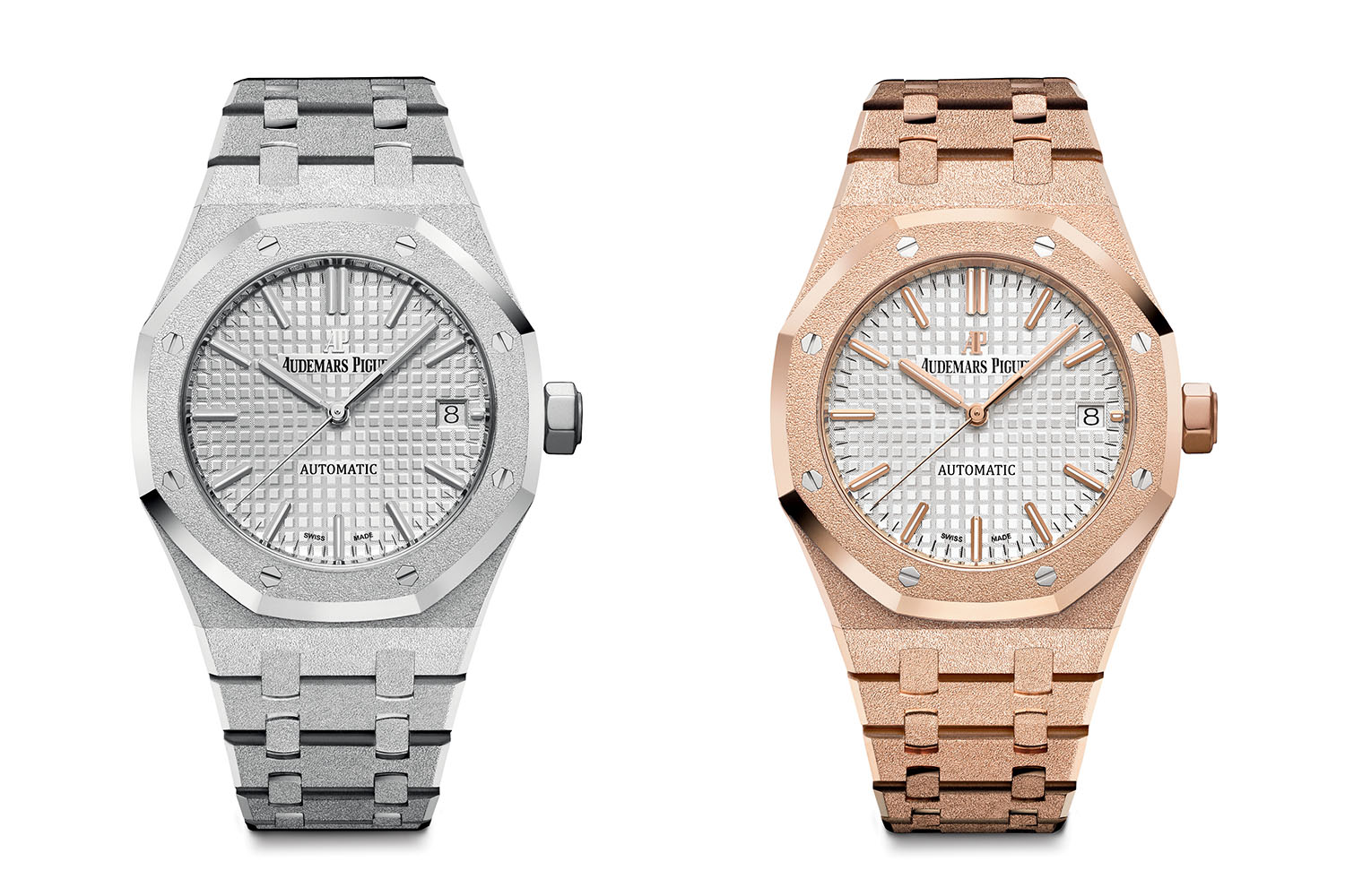 Replica Audemars Piguet Royal Oak Frosted Gold Watch