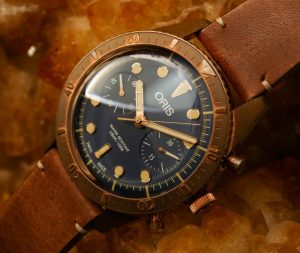 Limited Edition Replica Oris Carl Brashear Chronograph Bronze Watch For 2018 New Year