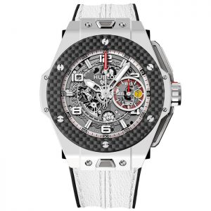 Hublot Big Bang Ferrari White Ceramic Carbon Watch