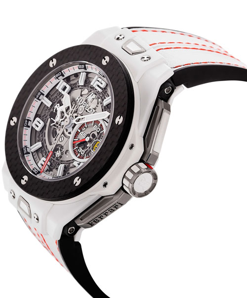 Hublot Big Bang Ferrari White Ceramic Carbon Watch