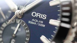 Oris Aquis Chronograph Professional Divers Dark Blue Dial 45.5mm Replica Watch Review