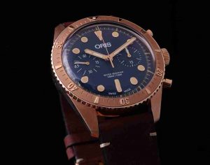 Limited Edition Swiss Oris Carl Brashear Automatic Chronograph Bronze Diver 43mm Stainless Steel Replica Watch Review