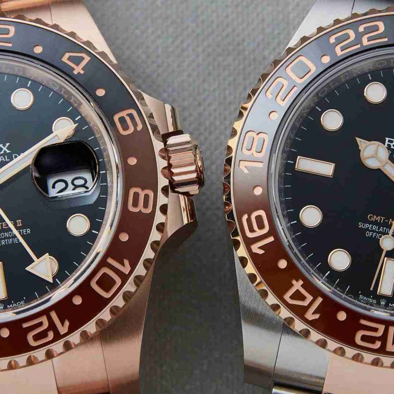 Swiss Rolex GMT-Master II Oyster Perpetual Date 18k Everose Gold 126715 CHNR & 126711 CHNR Replica Watches Review