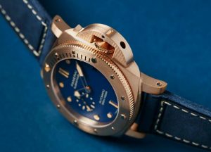 Replica Panerai Submersible Blu Abisso Blue Matte Dial Bronzo 42mm Watch Review 1