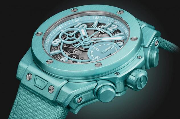 Replica Hublot Big Bang Unico Summer Automatic Flyback Chronograph Aluminum 42mm Guide 1