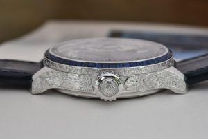 Replica Chopard L.U.C Full Strike Día De Los Muertos 18K White Gold 42.50mm Watch Guide 2