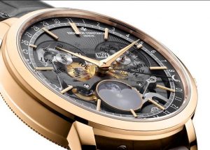 Replica Vacheron Constantin Traditionnelle Complete Calendar Openface 41mm 18k Gold Watches Review 2