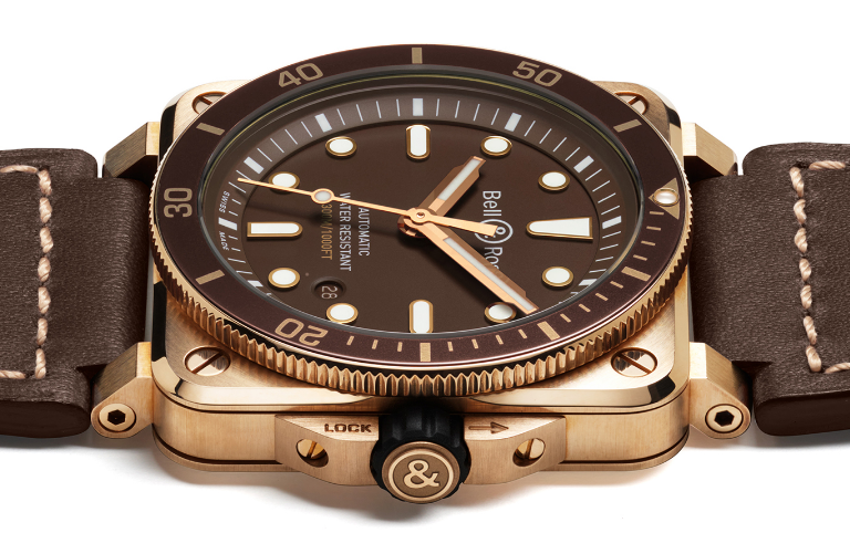 The Limited Edition Bell & Ross BR 03-92 Diver Brown Bronze 42mm Replica Watch 1