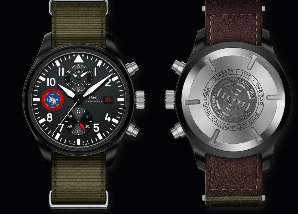 Buying Guide of The Replica IWC Pilot’s SFTI of Top Gun Edition Chronograph Watches 3