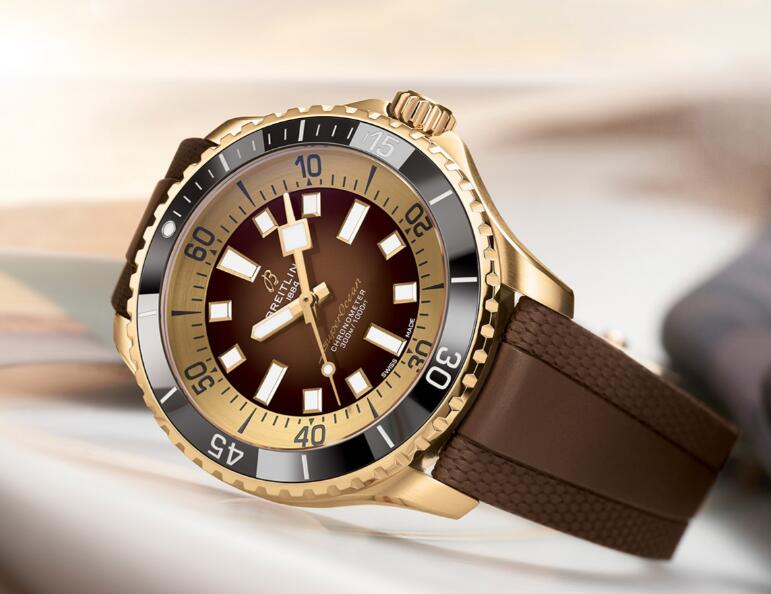 New Released of Limited Edition Replica Breitling Superocean Automatic Steel & Gold Watches 3