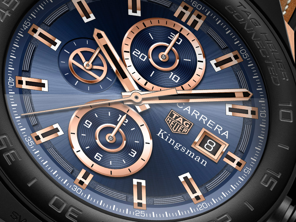 Replica TAG Heuer Connected Modular 45 Golden Circle Movie Edition Review