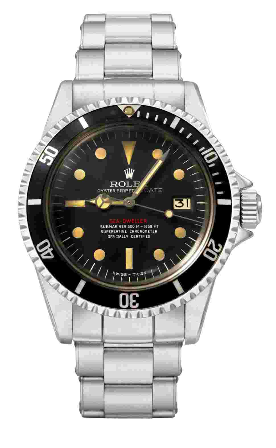 Replica Rolex Sea-Dweller Vintage Date Single Red Watch Guide - Replica ...