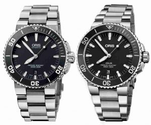 Swiss Replica Oris Aquis Date Blue Dial Dive Watches Introduce