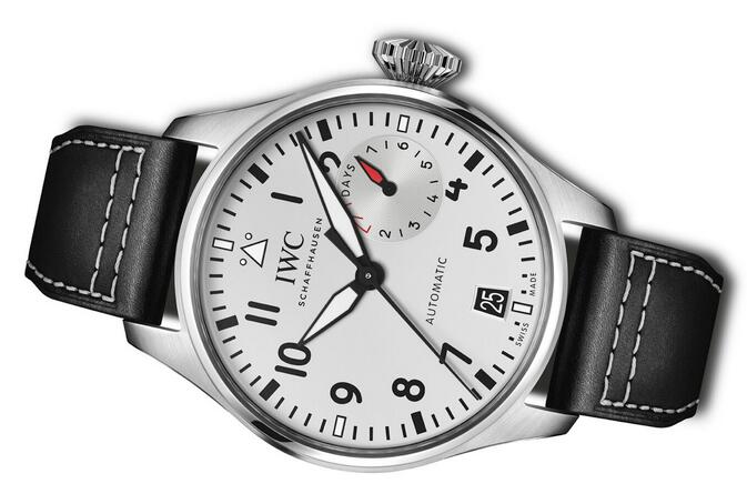 Limited Edition Replica IWC Big Pilot’s Las Vegas Stainless Steel 46mm Watch Guide 1