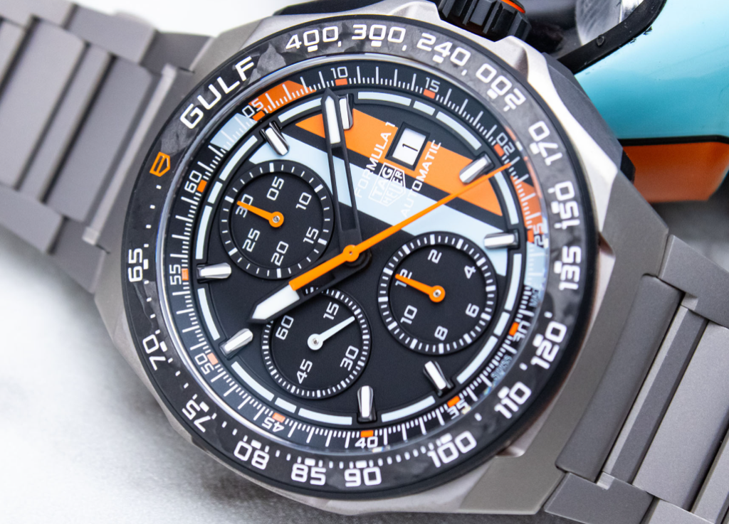 TAG Heuer Formula 1 Automatic Chronograph x Gulf: The Most Striking F1 Chronograph on the Market