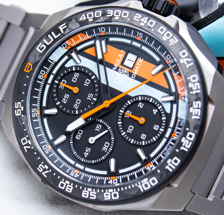 TAG Heuer Formula 1 Automatic Chronograph x Gulf2026