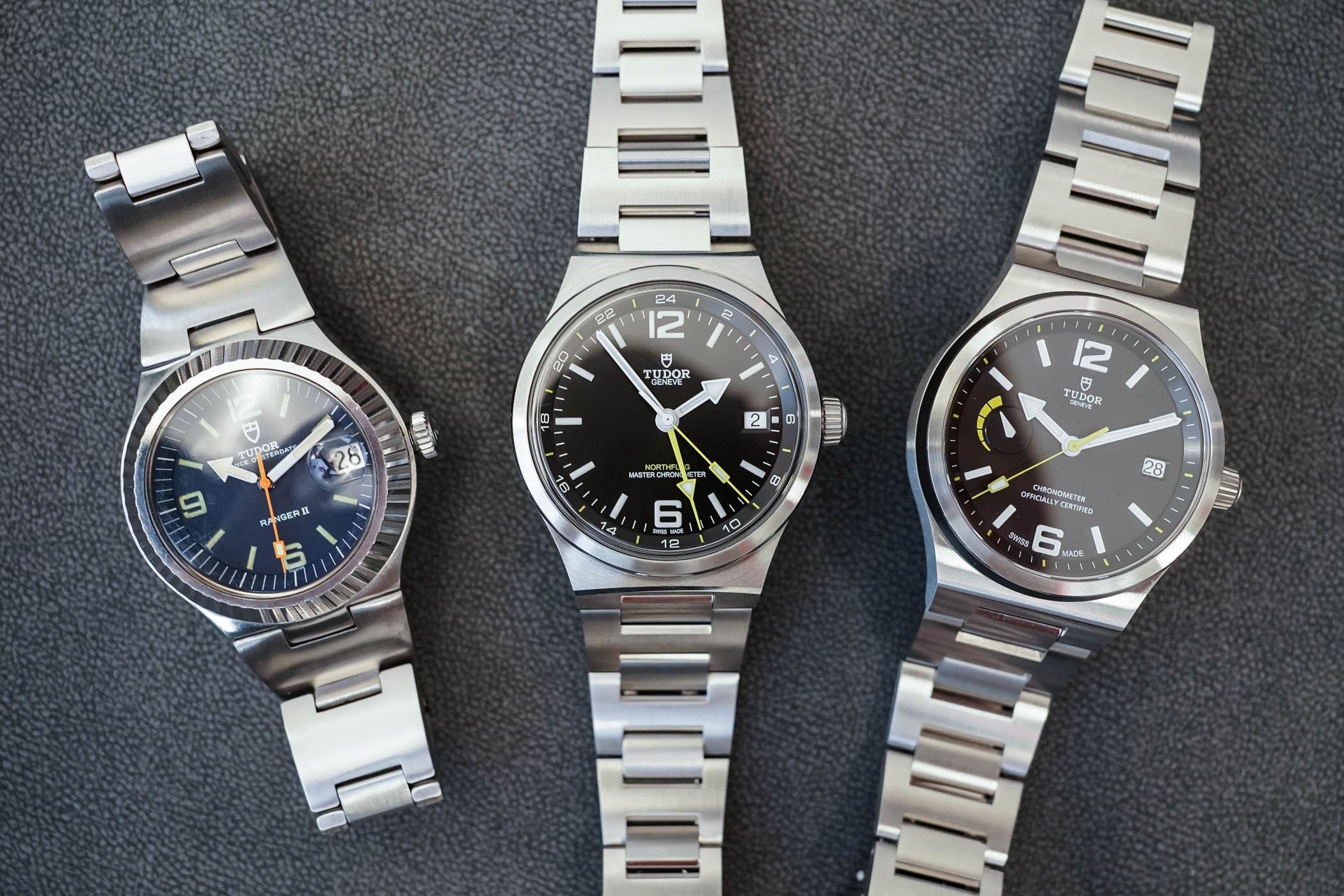 Tudor Northflag GMT Watch integrated steel bracelet with H-shaped links and T-Fit clasp